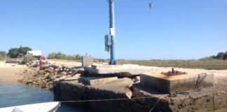 Reparação do cais do lixo da ilha de Tavira melhora cargas e descargas