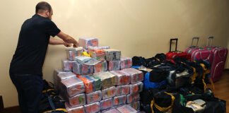 Mais de um tonelada de cocaína apreendida e três detidos no sotavento algarvio