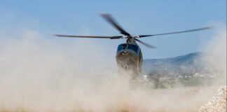 Helicóptero da Força Aérea envolvido nas buscas de aeronave ao largo de Sagres