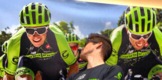 André Cardoso com a Cannondale-Garmin na Volta ao Algarve em bicicleta