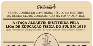 Olhanense assinala centenário do primeiro título com exposição