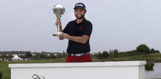 Inglês Andy Sullivan confirmou em Vilamoura triunfo na nona edição do Portugal Masters