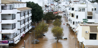 Câmara de Albufeira quer sistema de drenagem “anti cheias” concluído em 2020