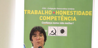 CDU candidata Ana Paula Viana à Câmara de Lagos