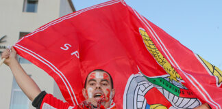 Milhares de adeptos benfiquistas celebraram tetracampeonato na baixa de Faro