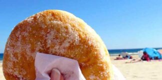 Aplicação para bolas de berlim na praia sai do Algarve e atravessa o Atlântico