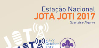 Mais de cem estações escutistas de radioamador inscritas no Jota-Joti que terá estação nacional em Quarteira