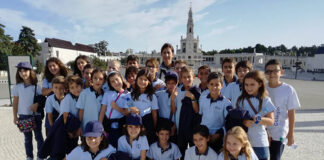 Colégio de Nossa Senhora do Alto iniciou ano letivo com peregrinação ao Santuário de Fátima