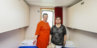 Ministra do Mar presidiu à cerimónia de boas-vindas do ‘ferry-boat’ que liga Portimão ao Funchal