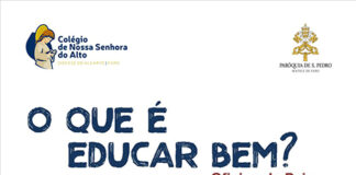“Oficina de Pais” sobre o tema “O que é educar bem?”