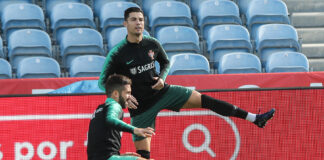 Seleção portuguesa treina no Algarve para jogo determinante no apuramento para o Euro