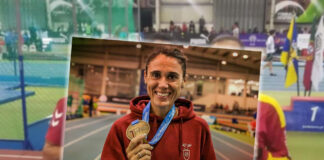 Marchadora Ana Cabecinha alcança 10º título de Campeã de Portugal em pista coberta