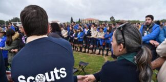 Cerca de 1.300 escuteiros celebraram em Algoz o dia do fundador