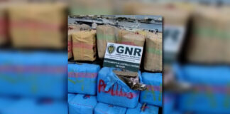 GNR apreende no Algarve quase quatro toneladas de haxixe, suspeitos estão em fuga