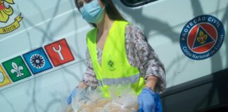 Escuteiros de Agrupamentos do CNE de Portimão e Tavira ajudam no terreno a combater a pandemia