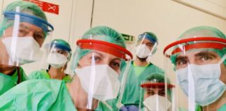 Covid-19: Rede solidária em São Brás de Alportel já fez e doou 1.500 viseiras