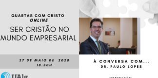 “Ser Cristão no Mundo Empresarial”: Capelania da UAlg promove conversa com coordenador do núcleo do Algarve da ACEGE