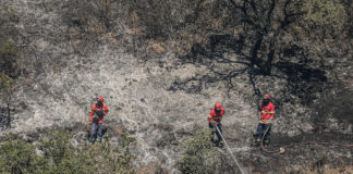 Dominado fogo que deflagrou em São Marcos da Serra