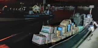 GNR apreendeu 2,5 toneladas de haxixe no Guadiana