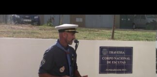 Descerramento de placa toponímica em Faro de homenagem ao CNE