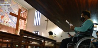 Símbolos da Jornada Mundial da Juventude estiveram no hospital de Faro (c/vídeo e fotos)