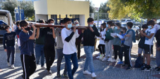 Símbolos da JMJ visitaram as Escolas EB 2,3 e Secundária de São Brás de Alportel (c/vídeo e fotos)