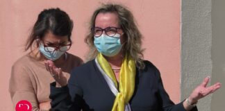 Visita dos Símbolos da JMJ à Fundação Irene Rolo em Tavira