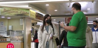 Visita dos Símbolos da JMJ ao Mercado Municipal de Faro