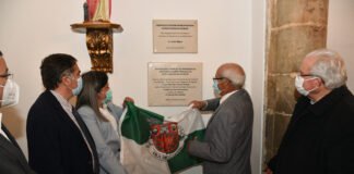 Reabriu este mês ao culto a igreja de Giões após restauro do teto da capela-mor e de altares laterais