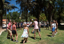 Peregrinos no Algarve para passar a semana que antecede a JMJ em Lisboa vivem dia dedicado ao desporto e cultura