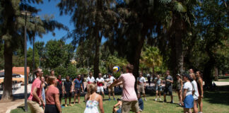 Peregrinos no Algarve para passar a semana que antecede a JMJ em Lisboa vivem dia dedicado ao desporto e cultura