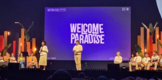 Foram acolhidos os mais de 400 voluntários para o festival ‘Welcome to Paradise’ em Portimão