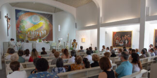 Igreja do Montenegro conta com nova intervenção da artista Lígia Rodrigues