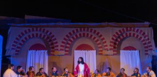 Recriação em Pêra da Paixão de Cristo voltou a fazer-se para ajudar a celebrar a Semana Santa (c/vídeo e fotorreportagem)