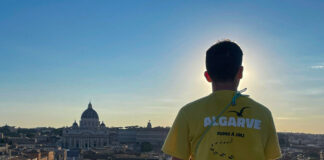 Muitos algarvios no Jubileu dos Jovens em Roma aproveitaram o dia para passar as Portas Santas e visitar a cidade