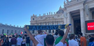 Algarvios participaram em festa na Missa de boas-vindas do Jubileu dos Jovens e viram o Papa