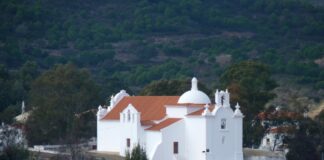 Ermida da Nossa Senhora da Conceição, em Alcoutim, em obras de valorização