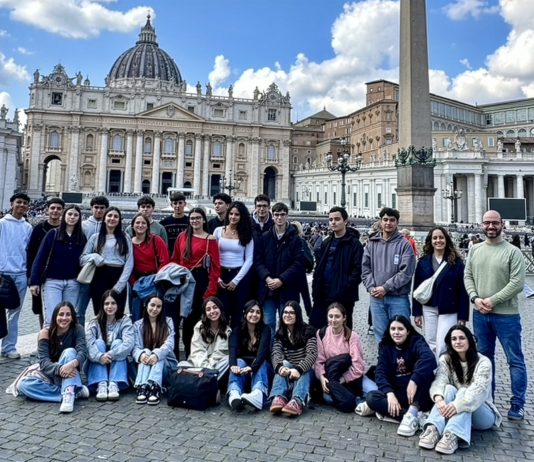 EMRC: Visita de alunos de Silves a Roma foi experiência de formação humana, cultural, religiosa e relacional