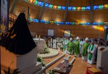 Novo bispo do Algarve quis que a sua primeira visita fosse ao santuário de maior expressão mariana na diocese