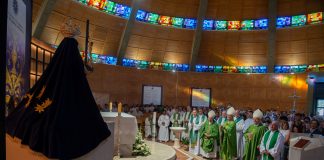Novo bispo do Algarve quis que a sua primeira visita fosse ao santuário de maior expressão mariana na diocese