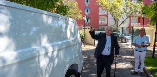 Administrador apostólico da Diocese do Algarve benzeu nova carrinha da Cáritas Diocesana