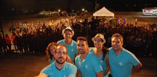 Noite de receção aos campistas foi aquecimento para a abertura de hoje do Festival Jota
