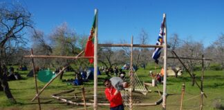 Caminheiros e Companheiros do CNE celebraram patrono em acampamento que os convidou à conversão de vida